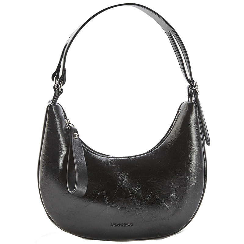 Women's crescent shoulder bag