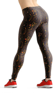 high waist yoga pants-Alien active