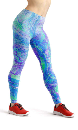 high waist yoga pants-Alien active