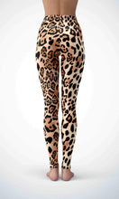 Load image into Gallery viewer, Brown lion skin legging for workout yoga gym running - alien wing active