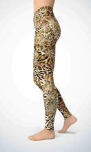 Load image into Gallery viewer, Leopard pattern  legging for workout yoga gym running - alien wing active