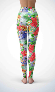 Pink pineapple legging for workout yoga gym running - alien wing active