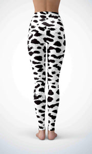 Pink paiting legging for workout yoga gym running - alien wing active