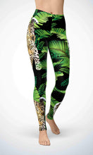Load image into Gallery viewer, Tiger with jungle legging for workout yoga gym running - alien wing active