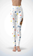 Load image into Gallery viewer, Cute doggie legging for workout yoga gym running - alien wing active