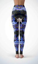 Load image into Gallery viewer, Phoenix and crane legging for workout yoga gym running - alien wing active