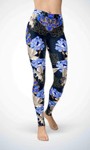 Load image into Gallery viewer, Phoenix and crane legging for workout yoga gym running - alien wing active
