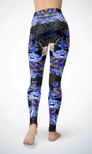 Load image into Gallery viewer, Phoenix and crane legging for workout yoga gym running - alien wing active