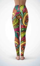 Load image into Gallery viewer, Graffiti wall legging for workout yoga gym running - alien wing active