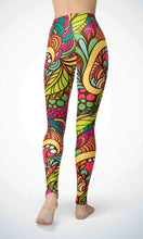Load image into Gallery viewer, Graffiti wall legging for workout yoga gym running - alien wing active