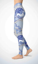 Load image into Gallery viewer, Unicorn and cloud legging for workout yoga gym running - alien wing active