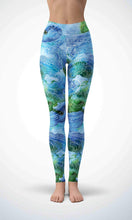 Load image into Gallery viewer, White cloud legging for workout yoga gym running - alien wing active