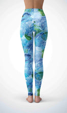 Load image into Gallery viewer, White cloud legging for workout yoga gym running - alien wing active