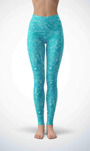 Load image into Gallery viewer, Deep sea legging for workout yoga gym running - alien wing active