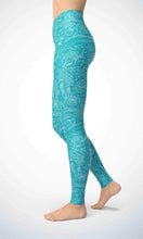 Load image into Gallery viewer, Deep sea legging for workout yoga gym running - alien wing active