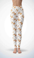 Load image into Gallery viewer, lovely corgi legging for workout yoga gym running - alien wing active