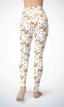 Load image into Gallery viewer, lovely corgi legging for workout yoga gym running - alien wing active