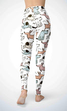 Load image into Gallery viewer, Cute dulldog legging for workout yoga gym running - alien wing active
