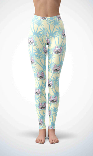Lovely doggie legging for workout yoga gym running - alien wing active