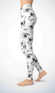 Lovely dulldog legging for workout yoga gym running - alien wing active