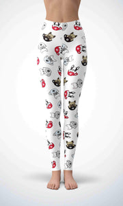 Very cute dog legging for workout yoga gym running - alien wing active