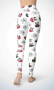 Very cute dog legging for workout yoga gym running - alien wing active