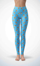 Load image into Gallery viewer, Cute doggie legging for workout yoga gym running - alien wing active