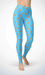 Cute doggie legging for workout yoga gym running - alien wing active