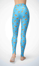 Load image into Gallery viewer, Cute doggie legging for workout yoga gym running - alien wing active