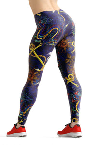 high waist yoga pants-Alien active