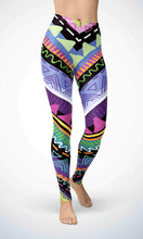 Load image into Gallery viewer, Happy skull legging for workout yoga gym running - alien wing active