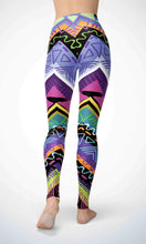 Load image into Gallery viewer, Happy skull legging for workout yoga gym running - alien wing active