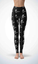 Load image into Gallery viewer, Cute skullmen legging for workout yoga gym running - alien wing active
