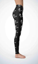 Load image into Gallery viewer, Cute skullmen legging for workout yoga gym running - alien wing active