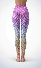 Load image into Gallery viewer, Purple crocodile legging for workout yoga gym running - alien wing active