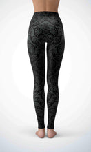 Load image into Gallery viewer, Flower garden legging for workout yoga gym running - alien wing active