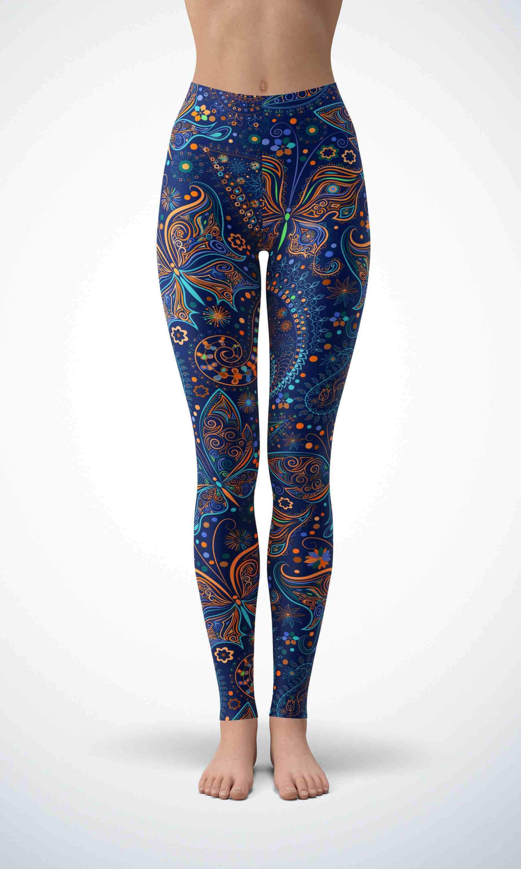 Night butterfly legging for workout yoga gym running - alien wing active