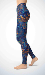 Night butterfly legging for workout yoga gym running - alien wing active