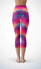 Load image into Gallery viewer, Hot summer stripe capri for workout yoga gym jogging - alien wing active