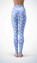 Load image into Gallery viewer, Shell feather legging for workout yoga gym running - alien wing active