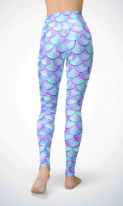 Shell feather legging for workout yoga gym running - alien wing active