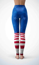 Load image into Gallery viewer, American spirit legging for workout yoga gym running - alien wing active