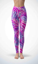 Load image into Gallery viewer, Pink silk legging for workout yoga gym running - alien wing active