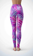 Load image into Gallery viewer, Pink silk legging for workout yoga gym running - alien wing active