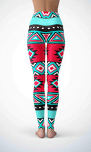 Load image into Gallery viewer, Red wallpaper legging for workout yoga gym running - alien wing active