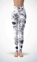 Load image into Gallery viewer, Winter skull legging for workout yoga gym running - alien wing active