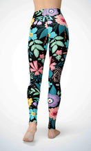 Load image into Gallery viewer, Spring garden legging for workout yoga gym running - alien wing active