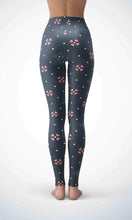 Load image into Gallery viewer, Grey dusts legging for workout yoga gym running - alien wing active