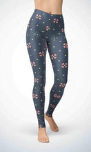 Load image into Gallery viewer, Grey dusts legging for workout yoga gym running - alien wing active