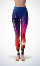 Load image into Gallery viewer, Shanghai night legging for workout yoga gym running - alien wing active